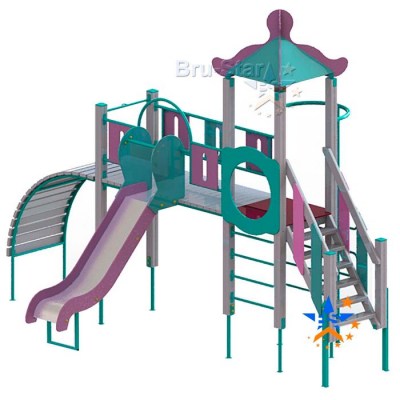 модель детский игровой комплекс Мостик Kids-704
